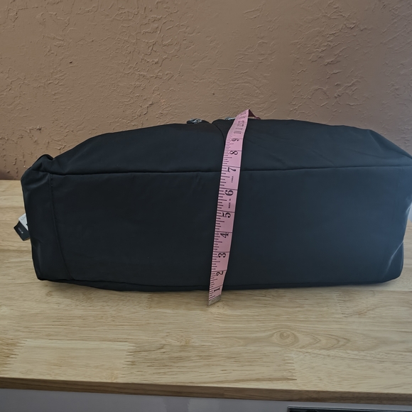 NWT Kipling Eugina Black Large Satchel Bag - Picture 10 of 16